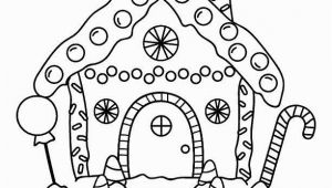 Printable Gingerbread House Coloring Pages Free Printable Gingerbread House Coloring Pages for the