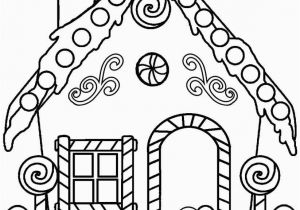 Printable Gingerbread House Coloring Pages Gingerbread House Coloring Pages