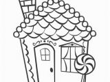 Printable Gingerbread House Coloring Pages Unusual Gingerbread House Coloring Pages