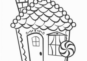 Printable Gingerbread House Coloring Pages Unusual Gingerbread House Coloring Pages