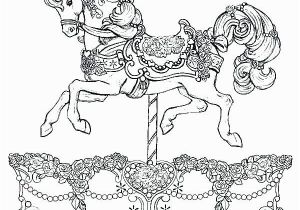 Printable Horse Coloring Pages Printable Horse Coloring Pages New Coloring Carousel Coloring Pages