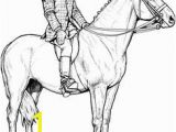 Printable Horse Jumping Coloring Pages 60 Best Color Horses Petition Images