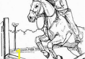 Printable Horse Jumping Coloring Pages 60 Best Color Horses Petition Images