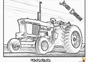 Printable John Deere Tractor Coloring Pages John Deere Tractor by Number Pages Coloring Pages