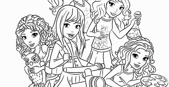 Printable Lego Friends Coloring Pages Lego Friends All Coloring Page for Kids Printable Free Lego