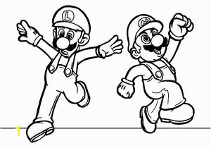 Printable Mario and Luigi Coloring Pages Mario and Luigi Feeling Excited Coloring Pages Download
