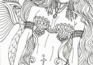 Printable Mermaid Coloring Pages for Adults Free Printable Coloring Pages for Adults Mermaids Gallery
