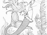 Printable Mermaid Coloring Pages for Adults Mermaid Coloring Pages for Adults Best Coloring Pages