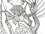 Printable Mermaid Coloring Pages for Adults Mermaid Coloring Pages for Adults Best Coloring Pages