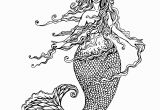 Printable Mermaid Coloring Pages for Adults Mermaid Coloring Pages for Adults Best Coloring Pages