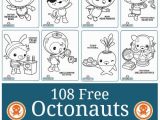 Printable Octonauts Coloring Pages Octonauts to Print and Colour – Pusat Hobi