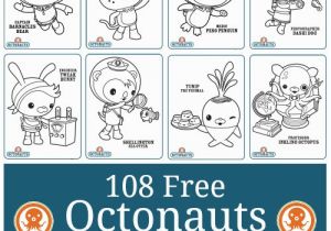 Printable Octonauts Coloring Pages Octonauts to Print and Colour – Pusat Hobi