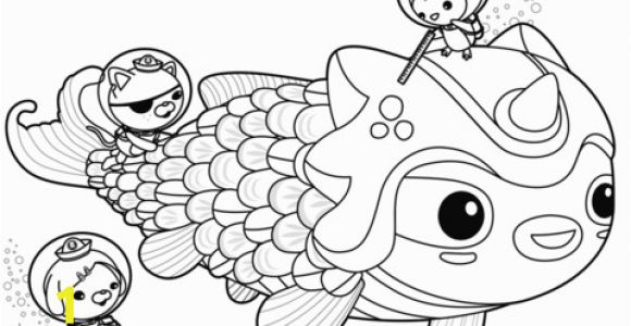 Printable Octonauts Coloring Pages the Octonauts Meet Dunkie Coloring Page