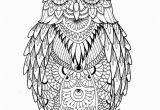 Printable Owl Coloring Pages for Adults Owl Coloring Pages for Adults Free Detailed Owl Coloring