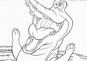 Printable Peter Pan Coloring Pages Peter Pan Crocodile Coloring Page