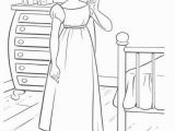 Printable Peter Pan Coloring Pages Wendy In Her House Coloring Page