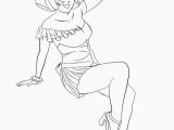 Printable Pin Up Girl Coloring Pages Pin Up Girl Coloring Pages Coloring Home