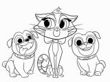 Printable Puppy Dog Pals Coloring Pages Easy Puppy Dog Pals Coloring Pages Free to Print for