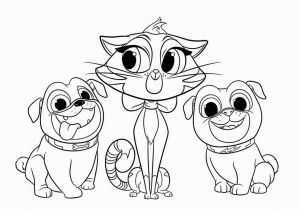 Printable Puppy Dog Pals Coloring Pages Easy Puppy Dog Pals Coloring Pages Free to Print for