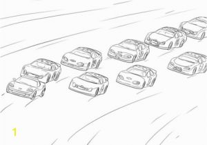 Printable Race Car Coloring Pages A Lot Nascar Cars Racing the Hot Track Coloring Page