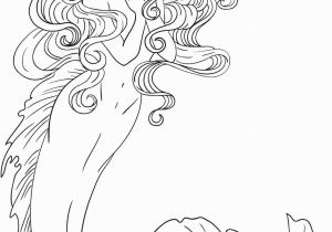 Printable Realistic Mermaid Coloring Pages atividades Educativas atividades Infantis atividades