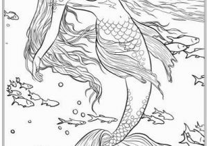 Printable Realistic Mermaid Coloring Pages Best Mermaid Coloring Pages & Coloring Books