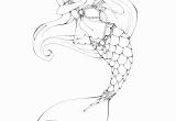 Printable Realistic Mermaid Coloring Pages Pin by Sweettea Blossom On My Home