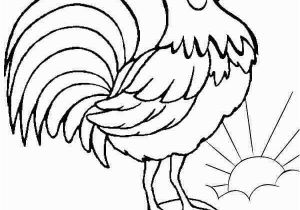 Printable Rooster Coloring Pages Free Coloring Hen – Pusat Hobi