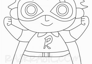 Printable Ryan S World Coloring Pages Ryan Coloring Pages for Kids Ryan S World Coloring Fun