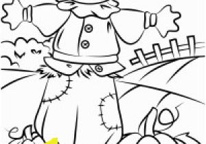 Printable Scarecrow Coloring Pages â Ausmalbilder Herbst Vogelscheuche