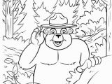 Printable Smokey the Bear Coloring Pages Smokey the Bear Coloring Page Coloring Home