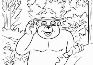 Printable Smokey the Bear Coloring Pages Smokey the Bear Coloring Page Coloring Home