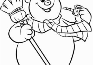 Printable Snowman Coloring Pages Frosty the Snowman Coloring Page From Frosty the Snowman