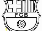 Printable soccer Coloring Pages Barcelona Logo soccer Coloring Pages Football
