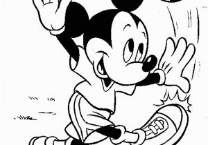 Printable soccer Coloring Pages Mickey Mouse Coloring Pages