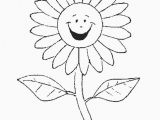 Printable Sunflower Coloring Page Flower Coloring Pages Clip Art Library