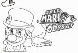 Printable Super Mario Odyssey Coloring Pages Super Mario Odyssey Coloring Pages Line Art with Logo