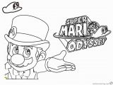 Printable Super Mario Odyssey Coloring Pages Super Mario Odyssey Coloring Pages Line Art with Logo