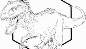 Printable T Rex Coloring Pages Indominus Rex Dino Coloring Printable Sheet