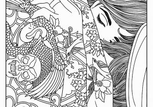 Printable Tattoo Coloring Pages for Adults Woman Tattoos Tattoos Adult Coloring Pages