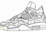 Printable Tennis Shoe Coloring Pages Air Jordan Coloring Pages Inspirational Lebron Shoes Drawing at