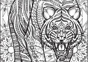 Printable Tiger Coloring Pages Creative Haven Untamed Designs Colouring Book Page 7 Of 7