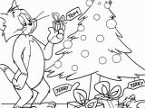 Printable tom and Jerry Christmas Coloring Pages tom and Jerry In Christmas Day A721 Coloring Pages Printable