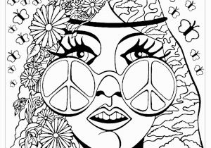 Printable Trippy Coloring Pages for Adults Psychedelic Girl butterflies Psychedelic Coloring Pages