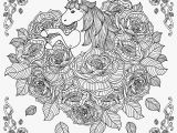 Printable Unicorn Coloring Pages for Adults Rose Unicorn Mandala Coloring Pages Unicorn Mandala Unicorns