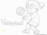 Printable Volleyball Coloring Pages Awesome Volleyball Coloring Page Ready to or Print