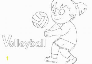 Printable Volleyball Coloring Pages Awesome Volleyball Coloring Page Ready to or Print