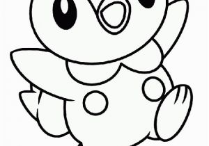 Printable Water Type Pokemon Coloring Pages Water Type Baby Pokemon Piplup Coloring Pages Print