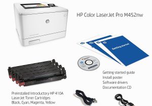 Printer Color Calibration Test Page Amazon Hp Laserjet Pro M452nw Wireless Color Laser Printer with