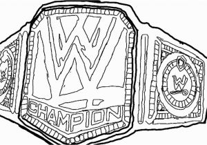 Pro Wrestling Coloring Pages 794 Belt Free Clipart 6